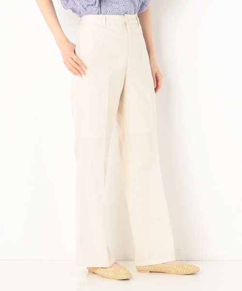 archives(アルシーヴ)の「麻調フレアパンツ(その他パンツ・レディース・イエロー/グリーン/アイボリー/ブルー・MEDIUM)」の20枚目の写真
