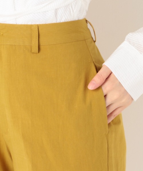 archives(アルシーヴ)の「麻調フレアパンツ(その他パンツ・レディース・イエロー/グリーン/アイボリー/ブルー・MEDIUM)」の10枚目の写真