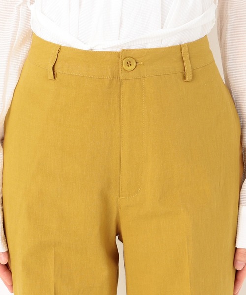 archives(アルシーヴ)の「麻調フレアパンツ(その他パンツ・レディース・イエロー/グリーン/アイボリー/ブルー・MEDIUM)」の12枚目の写真