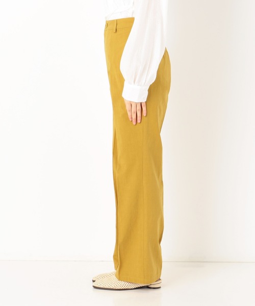 archives(アルシーヴ)の「麻調フレアパンツ(その他パンツ・レディース・イエロー/グリーン/アイボリー/ブルー・MEDIUM)」の14枚目の写真