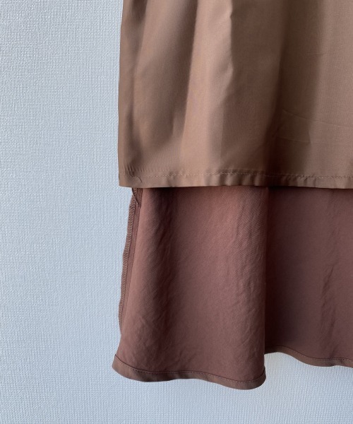 LOWRYS FARM(ローリーズファーム)の「ビコウタクスカート 879683(スカート・レディース・イエロー/ブラウン/パープル・FREE)」の13枚目の写真