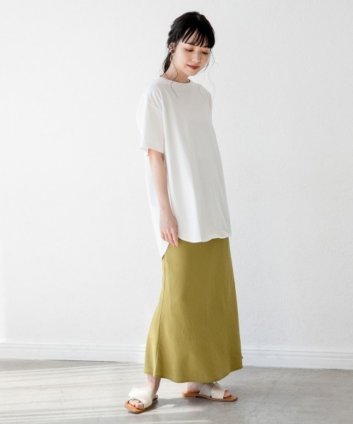 LOWRYS FARM(ローリーズファーム)の「ビコウタクスカート 879683(スカート・レディース・イエロー/ブラウン/パープル・FREE)」の6枚目の写真