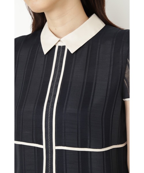 JILL STUART（ジルスチュアート）の「◇《Endy ROBE》ルビー襟付  