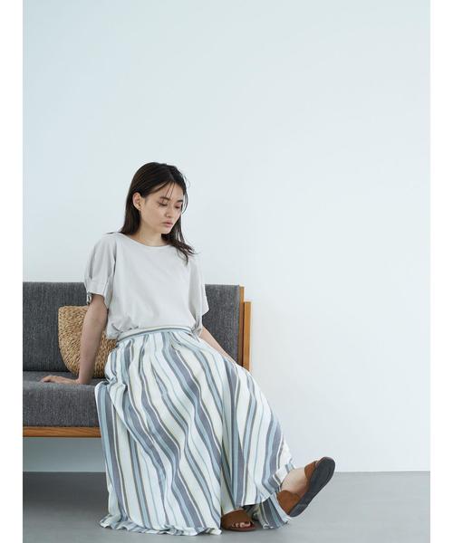 AMERICAN HOLIC(アメリカンホリック)の「タックスリーブドルマンカットプルオーバー *〇(Tシャツ/カットソー・レディース・チャコールグレー/ライトグレー/オフホワイト・FREE)」の11枚目の写真