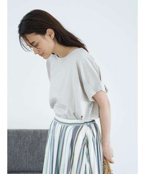 AMERICAN HOLIC(アメリカンホリック)の「タックスリーブドルマンカットプルオーバー *〇(Tシャツ/カットソー・レディース・チャコールグレー/ライトグレー/オフホワイト・FREE)」の17枚目の写真