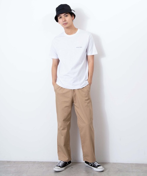 WEGO（ウィゴー）の「WEGO/マウンテンバックロゴTシャツ（Tシャツ/カットソー・メンズ・ホワイト/ホワイト系その他・SMALL/MEDIUM/LARGE）」の4枚目の写真