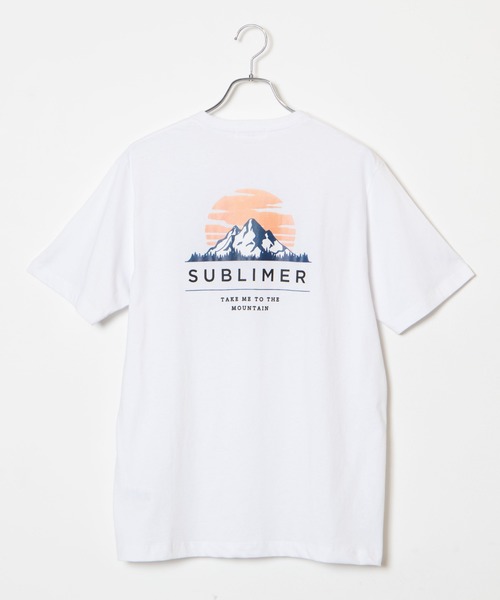 WEGO（ウィゴー）の「WEGO/マウンテンバックロゴTシャツ（Tシャツ/カットソー・メンズ・ホワイト/ホワイト系その他・SMALL/MEDIUM/LARGE）」の11枚目の写真