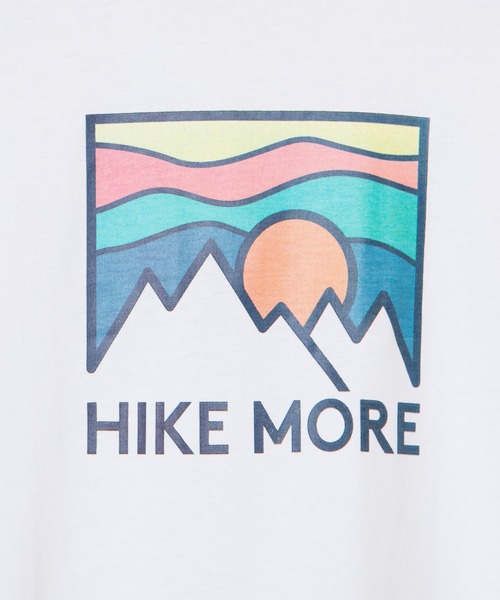 WEGO（ウィゴー）の「WEGO/マウンテンバックロゴTシャツ（Tシャツ/カットソー・メンズ・ホワイト/ホワイト系その他・SMALL/MEDIUM/LARGE）」の17枚目の写真