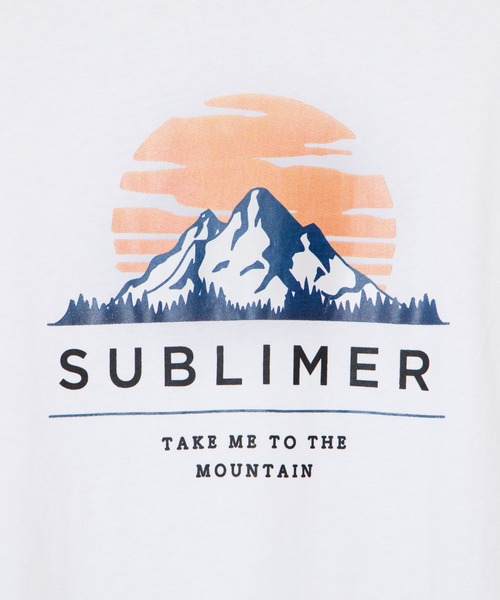 WEGO（ウィゴー）の「WEGO/マウンテンバックロゴTシャツ（Tシャツ/カットソー・メンズ・ホワイト/ホワイト系その他・SMALL/MEDIUM/LARGE）」の13枚目の写真