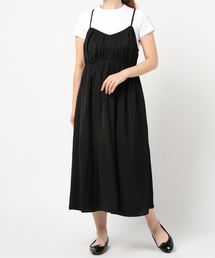 ELENCARE DUE | ・ELENCARE DUE サテンキャミワンピース＊(ワンピース)