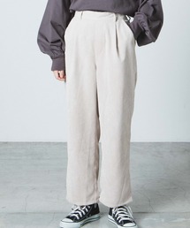 WEGO | WEGO/コーデュロイストレートタックパンツ(スラックス)