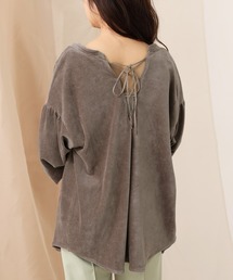 one after another NICE CLAUP | 前後2wayコール天シャツ(シャツ/ブラウス)