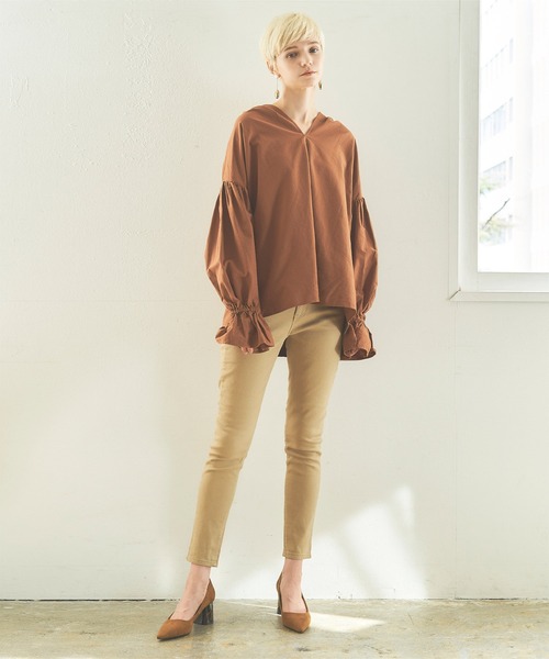 titivate(ティティベイト)の「ベーシックスキニーパンツ(その他パンツ・レディース・ブラック/ベージュ/オフホワイト/ブルー・S/M/L)」の7枚目の写真