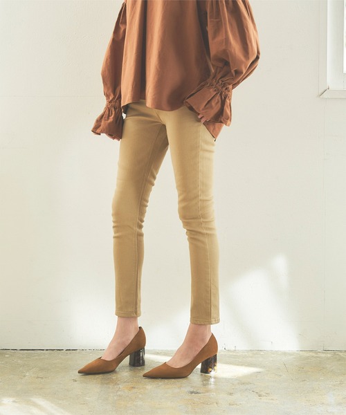 titivate(ティティベイト)の「ベーシックスキニーパンツ(その他パンツ・レディース・ブラック/ベージュ/オフホワイト/ブルー・S/M/L)」の10枚目の写真