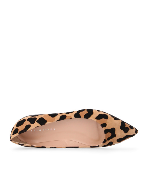 ESTNATION レオパードフラットシューズ ESTNATION（エストネーション）の「ESTNATION レオパード