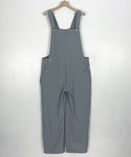 KIIT（キート）の「KIIT キート / WASHABLE NYLON CANVAS OVERALLS ウォッシャブルナイロンキャンバスオーバーオール / KIK-P59A-602（サロペット/オーバーオール・メンズ・ブラック/グレー/オフホワイト・1/2）」の3枚目の写真