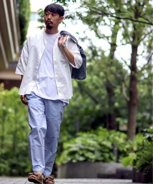 JOURNAL STANDARD relume（ジャーナルスタンダード　レリューム）の「CALIFORNIA IMILE CARRY BAGショッピングトート（トートバッグ・メンズ・ブラック/ブラック系その他/グレー/ライトグレー/クリアブルー/スカイブルー・FREE）」の12枚目の写真