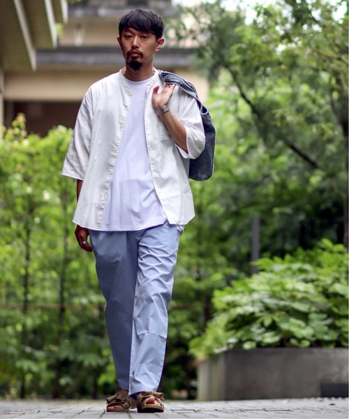 JOURNAL STANDARD relume（ジャーナルスタンダード　レリューム）の「CALIFORNIA IMILE CARRY BAGショッピングトート（トートバッグ・メンズ・ブラック/ブラック系その他/グレー/ライトグレー/クリアブルー/スカイブルー・FREE）」の11枚目の写真