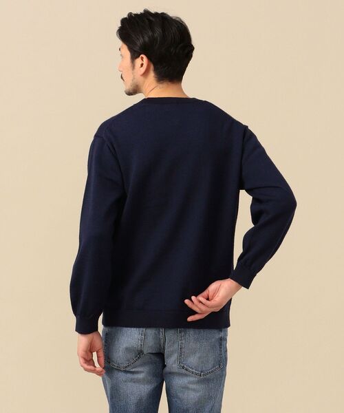 SHIPS(シップス)の「SHIPS:【洗えるニット】AMOSSA(R) シェットランドウール クルーネック プルオーバー(ニット/セーター・メンズ・ベージュ/ライトグレー/ネイビー・SMALL/LARGE/MEDIUM/X-LARGE)」の22枚目の写真
