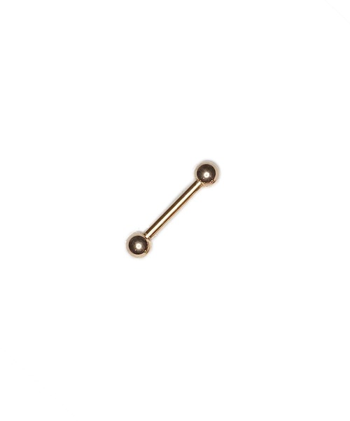 MORPH(モルフ)の「MORPH モルフ バーベルボディーピアス 14ゲージ 6mm~12mm(ピアス(片耳用)・レディース・ピンクゴールド・6/8/10/12)」の5枚目の写真
