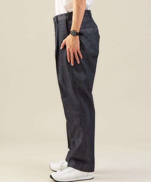 green label relaxing(グリーンレーベルリラクシング)の「OLT ☆ 【 さまになるデニム 】 デニムライク MODERN FIT パンツ #(デニムパンツ・メンズ・ブラック/ネイビー・S/M/L/XL/XS/XXL)」の4枚目の写真