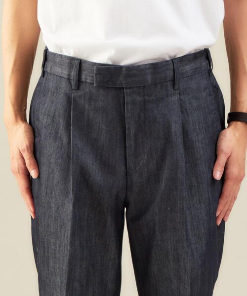 green label relaxing(グリーンレーベルリラクシング)の「OLT ☆ 【 さまになるデニム 】 デニムライク MODERN FIT パンツ #(デニムパンツ・メンズ・ブラック/ネイビー・S/M/L/XL/XS/XXL)」の6枚目の写真