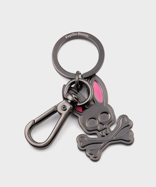 Psycho Bunny（サイコバニー）の「ロゴ キーリング（キーホルダー