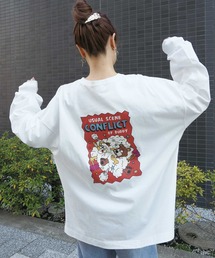 CORNERS | 仲良くポコポコプリントロンT(Tシャツ/カットソー)