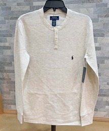 POLO RALPH LAUREN | POLO RALPH LAUREN ポロ ラルフローレン サーマル ワッフル ヘンリーネック 長袖 Tシャツ(Tシャツ/カットソー)