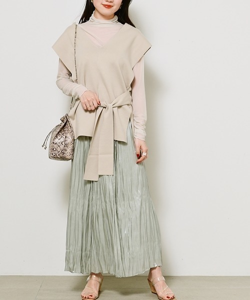 SNIDEL（スナイデル）の「シアーギャザーカットプルオーバー（T