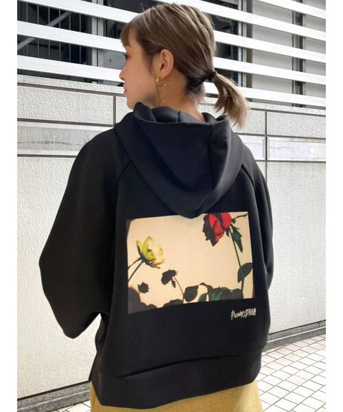 MURUA（ムルーア）の「【MURUA×217..NINA】コラボパーカー（パーカー・レディース・ホワイト/ブラック・FREE）」の8枚目の写真