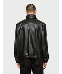 DIESEL パンチングレザージャケット　スリムフィット 中古・古着通販】DIESEL (ディーゼル) フーデッドパンチング
