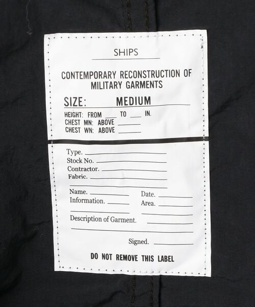 SHIPS(シップス)の「SHIPS: M90 SWEDISH MILITARY COAT ミリタリーコート(その他アウター・メンズ・ライトブルー/ベージュ/ダークブルー・MEDIUM/SMALL/LARGE)」の21枚目の写真
