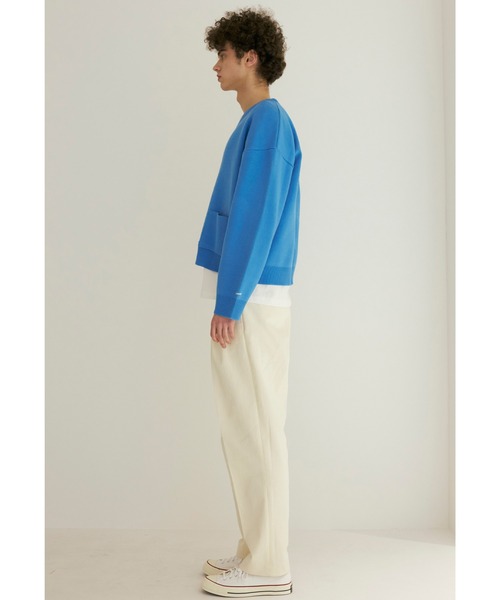 A‘gem 9（エージェムナイン）の「『LARTIGENT/ラーティゼン(L'HOMME/エル オム）』LAH1 CARDIGAN/ニットカーディガン(BTS等着用）（カーディガン/ボレロ・メンズ・ブルー・M/L）」の8枚目の写真