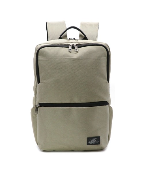 GUSCIO UOMO(グッシオ ウォーモ)の「【グッシオ ウォーモ】スクエア型ナイロン軽量ビジネスリュックサック(バックパック/リュック・メンズ・ブラック/ベージュ/ネイビー/オレンジ・FREE)」の1枚目の写真