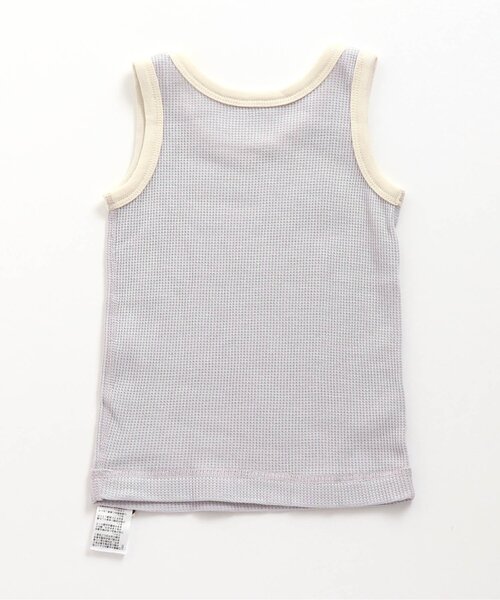 apres les cours(アプレレクール)の「■BOYSワッフルタンクトップ(インナーウェア/肌着・キッズ・アイボリー/ライトグレー/ブルー/ブラウン・80/130/100/90/120/110)」の13枚目の写真