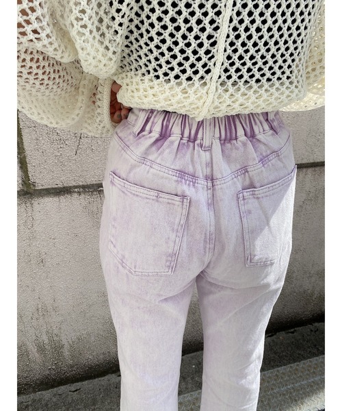 LiSeek（リシーク）の「【LiSeeK】ソフトフレア加工パンツ（その他パンツ・レディース・ホワイト/ライトブルー/パープル/グレー/ブルー・FREE）」の19枚目の写真