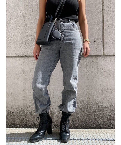 LiSeek（リシーク）の「【LiSeeK】ソフトフレア加工パンツ（その他パンツ・レディース・ホワイト/ライトブルー/パープル/グレー/ブルー・FREE）」の13枚目の写真