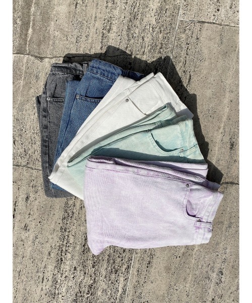 LiSeek（リシーク）の「【LiSeeK】ソフトフレア加工パンツ（その他パンツ・レディース・ホワイト/ライトブルー/パープル/グレー/ブルー・FREE）」の22枚目の写真