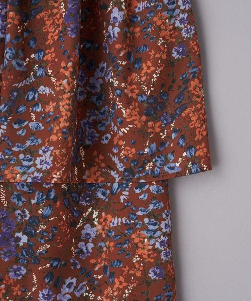 CIAOPANIC（チャオパニック）の「フラワー2WAYスカート（スカート・レディース・キャメル/ブラック・FREE）」の4枚目の写真