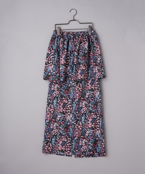 CIAOPANIC（チャオパニック）の「フラワー2WAYスカート（スカート・レディース・キャメル/ブラック・FREE）」の15枚目の写真