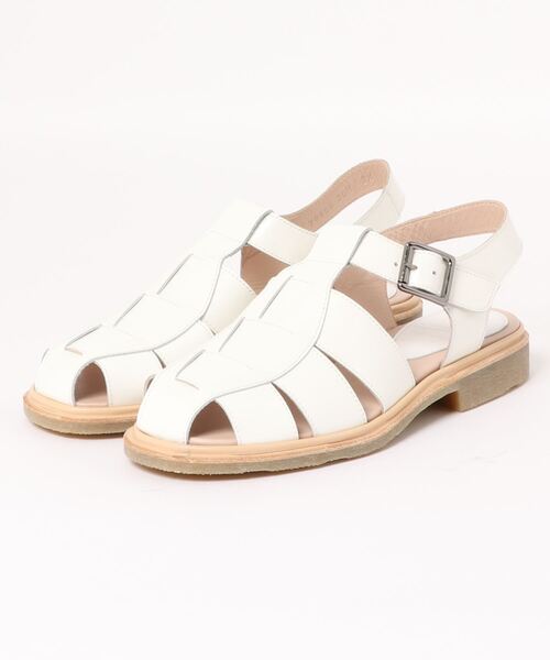 Paraboot（パラブーツ）の「【PARABOOT】IBERIS WOMEN（サンダル・レディース・ホワイト/ブラック・4/4h/3h）」の9枚目の写真