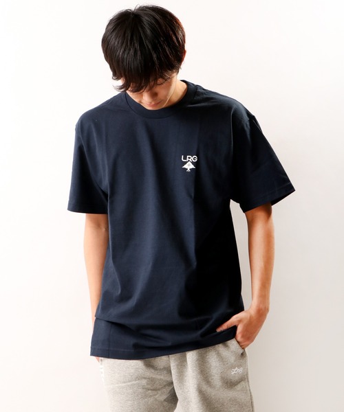 LRG（エルアールジー）の「LRG ブランドロゴプリント 半袖Tシャツ（Tシャツ/カットソー・メンズ・ホワイト/ホワイト系その他/ネイビー/グレー/レッド/レッド系その他/ブラック/グレー系その他/ブラック系その他・2XL/XL/M/L）」の7枚目の写真