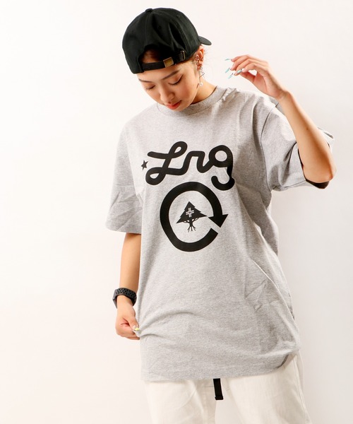 LRG（エルアールジー）の「LRG ブランドロゴプリント 半袖Tシャツ（Tシャツ/カットソー・メンズ・ホワイト/ホワイト系その他/ネイビー/グレー/レッド/レッド系その他/ブラック/グレー系その他/ブラック系その他・2XL/XL/M/L）」の5枚目の写真