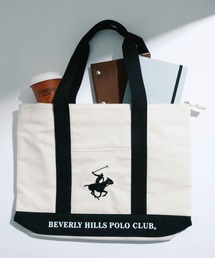 【BEVERLY HILLS POLO CLUB】ポロキャンバストート 縦長 BHC003
