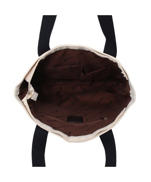 BEVERLY HILLS POLO CLUB（ビバリーヒルズポロクラブ）の「【BEVERLY HILLS POLO CLUB】ポロキャンバストート　縦長 BHC003（トートバッグ・レディース・ホワイト系その他/ホワイト系その他3/ブラック/グレー/ネイビー/ホワイト系その他2・FREE）」の9枚目の写真