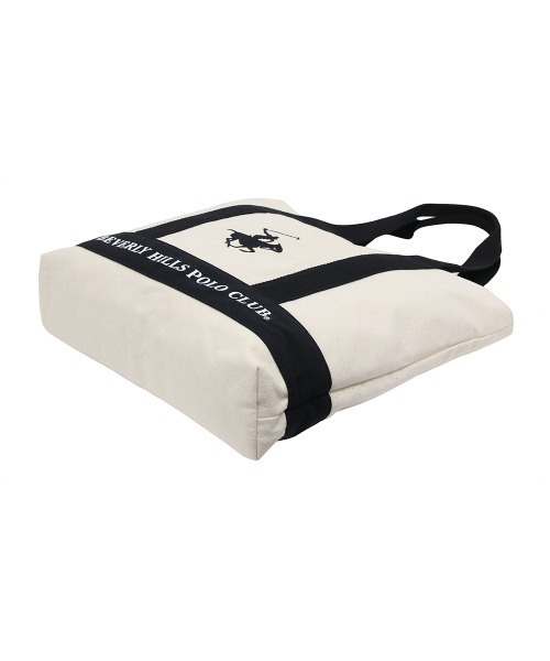 BEVERLY HILLS POLO CLUB（ビバリーヒルズポロクラブ）の「【BEVERLY HILLS POLO CLUB】ポロキャンバストート　縦長 BHC003（トートバッグ・レディース・ホワイト系その他/ホワイト系その他3/ブラック/グレー/ネイビー/ホワイト系その他2・FREE）」の21枚目の写真