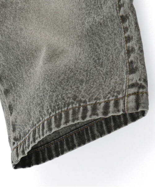 RADCHAP（ラッドチャップ）の「エスニックガチャベルト付きデニムハーフパンツ（デニムパンツ・キッズ・グレー/ブルー・100cm/110cm/120cm/130cm/140cm/150cm/90cm）」の7枚目の写真