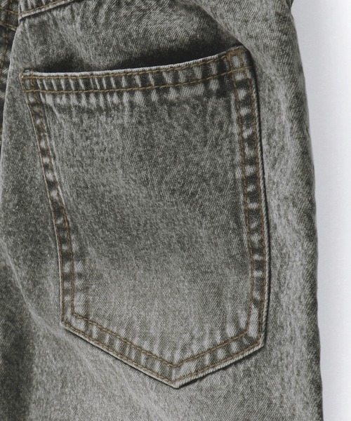 RADCHAP（ラッドチャップ）の「エスニックガチャベルト付きデニムハーフパンツ（デニムパンツ・キッズ・グレー/ブルー・100cm/110cm/120cm/130cm/140cm/150cm/90cm）」の9枚目の写真