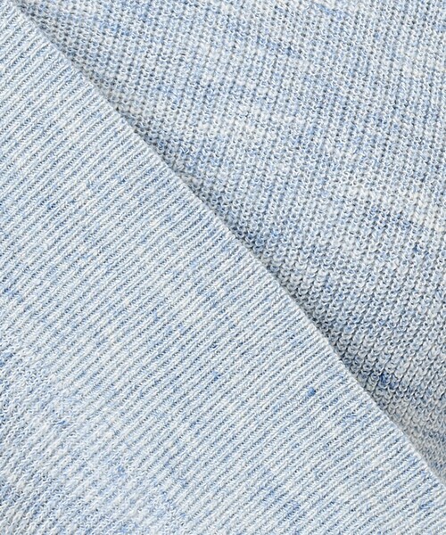 J.PRESS(ジェイプレス)の「【洗える】リネンコットン片畦 ニット(ニット/セーター・レディース・ブラウン系/サックスブルー系/オレンジ系・T13/T15)」の15枚目の写真